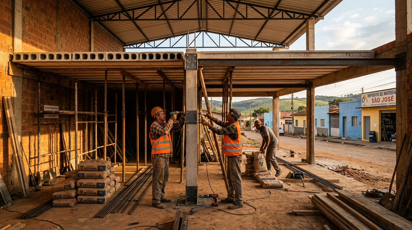 Diretrizes para avaliação e reforço estrutural de lajes pré-fabricadas de concreto em edifícios comerciais térreos com sobrecarga pontual