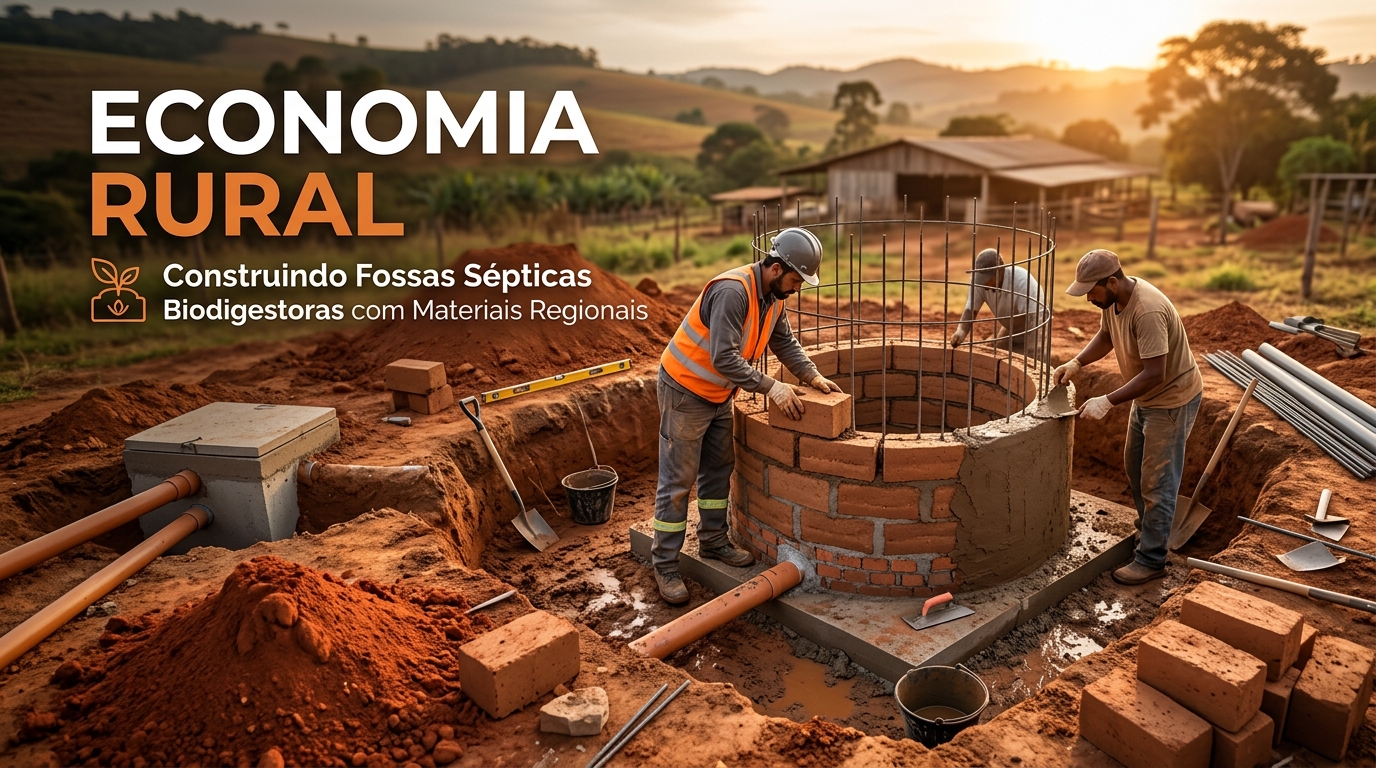 Economia Rural: Construindo Fossas Sépticas Biodigestoras com Materiais Regionais