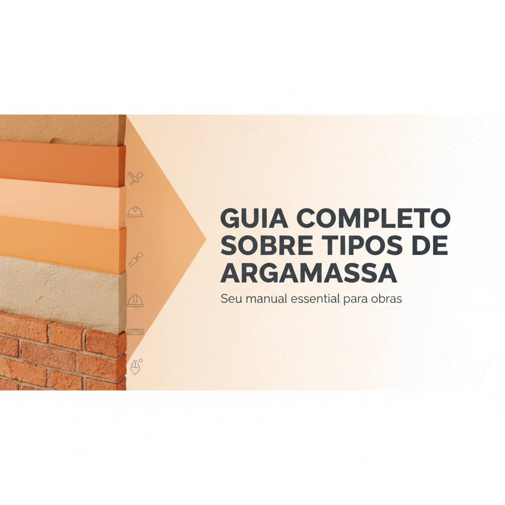 Guia completo sobre tipos de argamassa