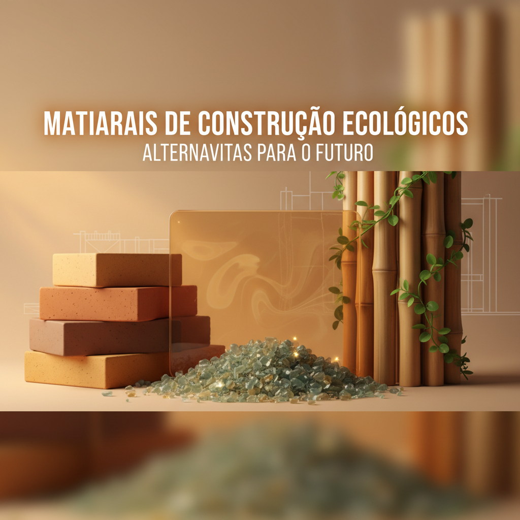 Materiais de construção ecológicos: alternativas para o futuro