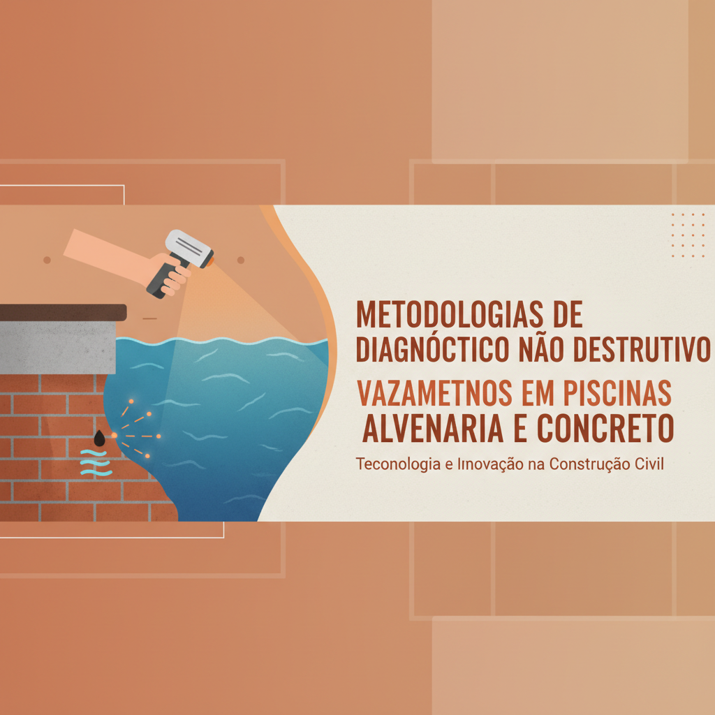 Metodologias de diagnóstico não destrutivo para identificação de vazamentos em piscinas de alvenaria e concreto