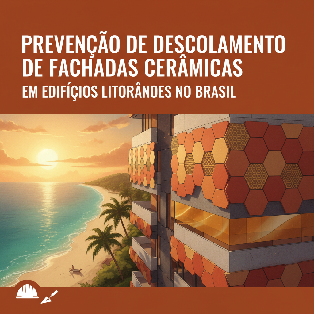Prevenção de descolamento de fachadas cerâmicas em edifícios litorâneos no Brasil