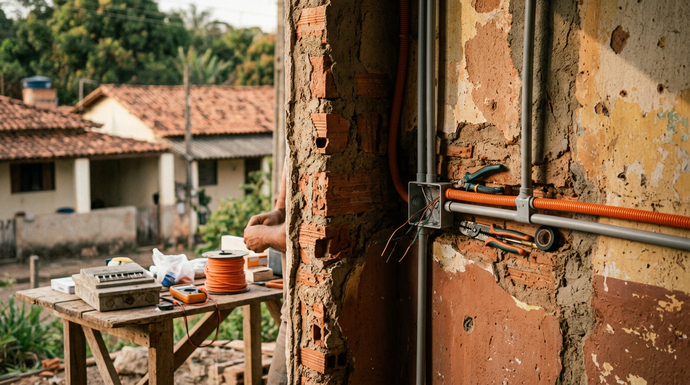 Reforma Elétrica em Casa Antiga: Fuga de Corrente, Choques e o que Fazer