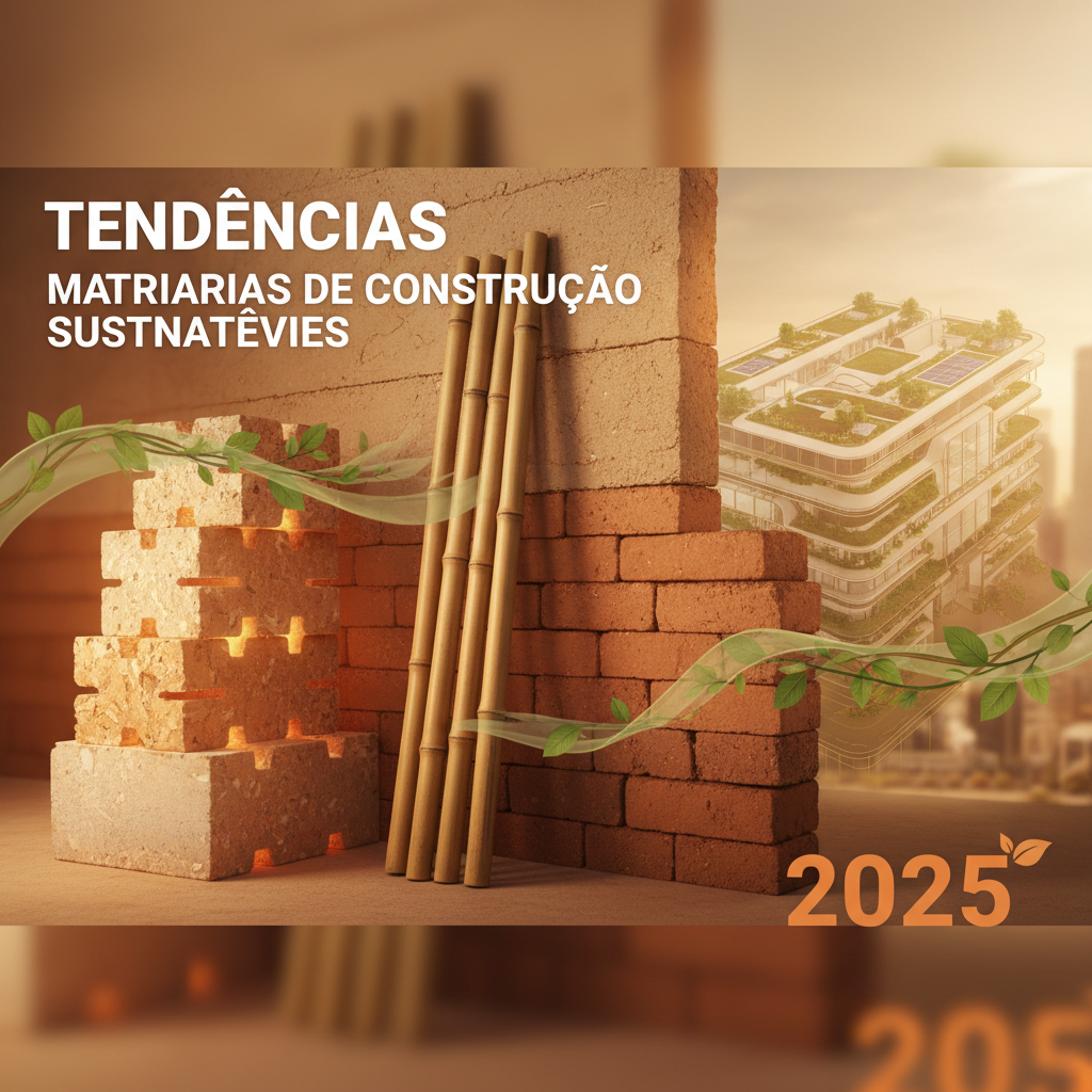 Tendências em materiais de construção sustentáveis para 2025