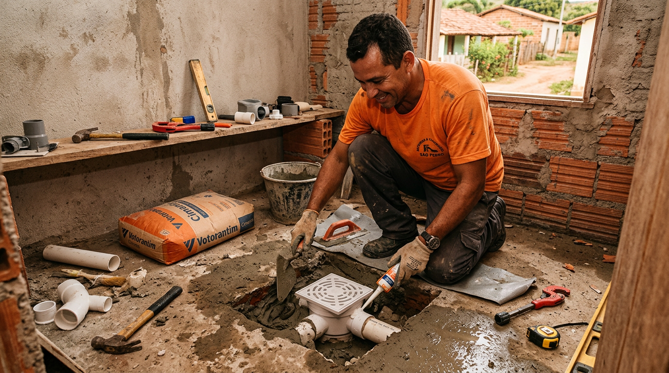 Truques simples para instalar ralo seco sem vazar no teto